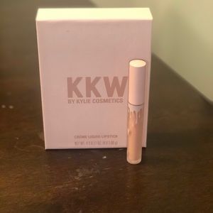 KKW liquid lipstick in “Kimberly”